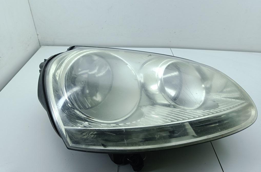 фара правая Volkswagen Golf 5 поколение 2004, 1.4 л., бензин, МКПП, чёрный, хетчбэк 5 дв., 1K6941006P - фото №1