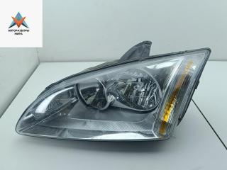 фара левая Ford Focus 2 поколение 2006, 1.6 л., i, бензин, МКПП, серый, универсал
