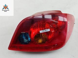 фонарь задний правый Peugeot 307 1 поколение 2001, 1.6 л., бензин, МКПП, чёрный, хетчбэк 5 дв., 89025500