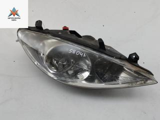 фара правая Peugeot 307 1 поколение 2001, 1.6 л., бензин, МКПП, чёрный, хетчбэк 5 дв., 9634369080