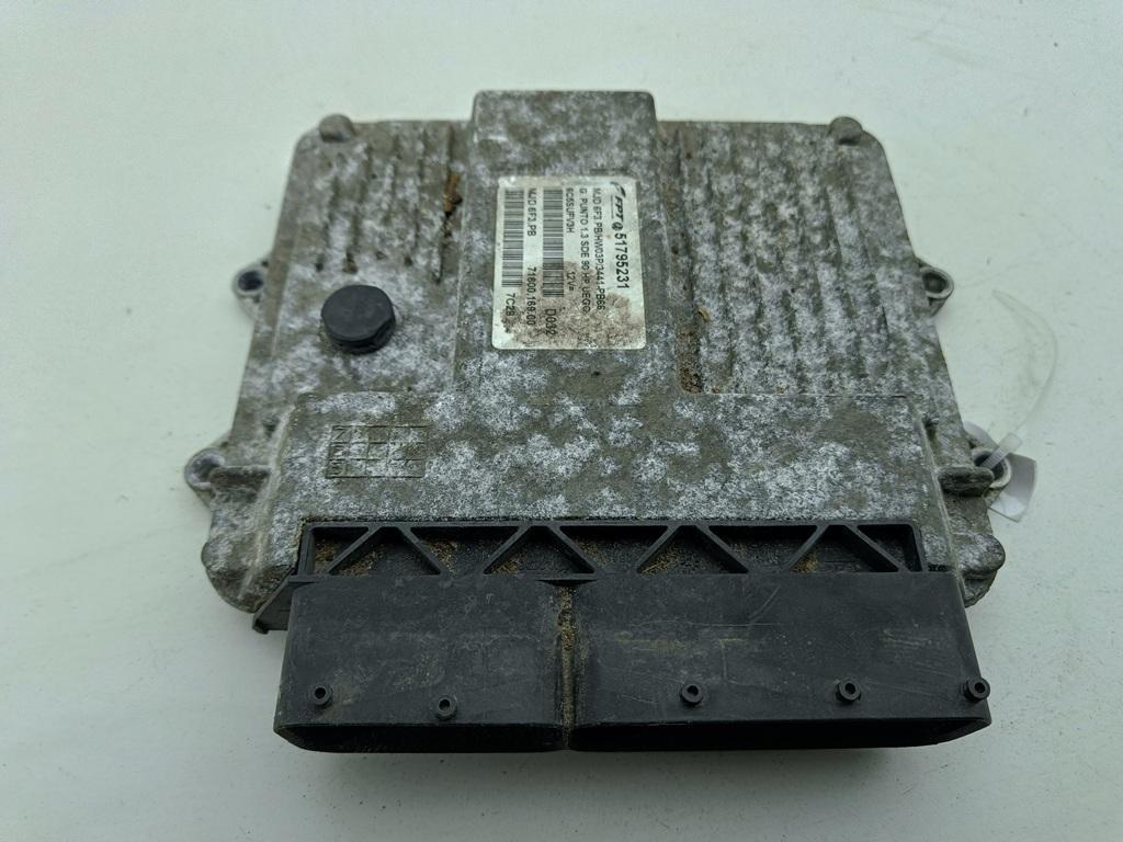 ЭБУ Fiat Grande Punto 1 поколение 2007, 1.3 л., дизель, МКПП, жёлтый, хетчбэк 3 дв., 51795231 - фото №1