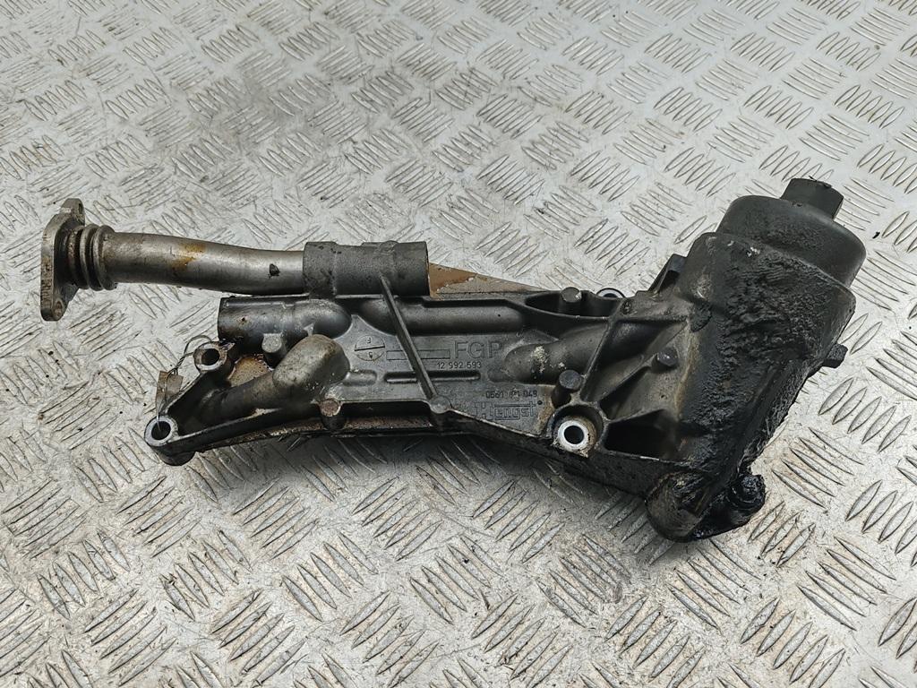 теплообменник масляного фильтра Opel Zafira B 2006, 1.8 л., бензин, МКПП, чёрный, минивэн, 55355603