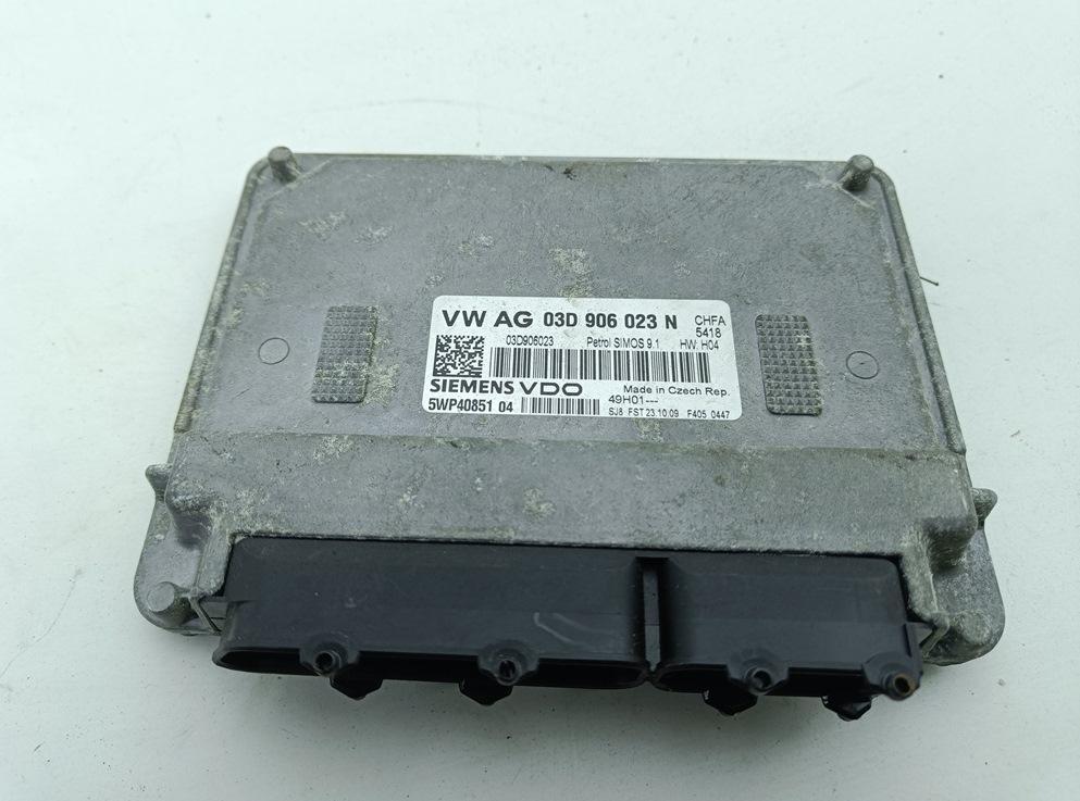 ЭБУ Skoda Fabia mk2 (5J) 2009, 1.2 л., бензин, МКПП, серый, хетчбэк 5 дв., 03D906023N, 5WP40851