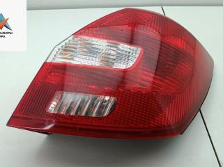 фонарь задний правый Skoda Fabia 2 поколение (5J) 2008, 1.2 л., бензин, МКПП, серый, хетчбэк 5 дв.