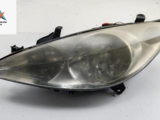 фара левая Peugeot 307 1 поколение 2003, 1.6 л., бензин, МКПП, синий, хетчбэк 3 дв., 9646292080