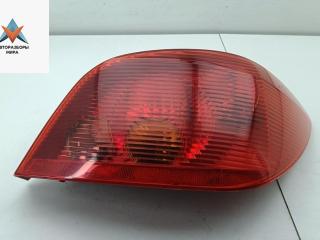 фонарь задний правый Peugeot 307 1 поколение 2001, 1.6 л., бензин, МКПП, синий, хетчбэк 5 дв., 96343705JE