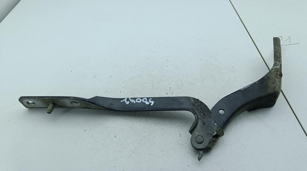 петля капота левая Peugeot 307 1 поколение 2001, чёрный, хетчбэк 5 дв., 9636473580 - фото №1