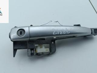 ручка наружная передняя левая Peugeot 407 1 поколение 2004, 2.2 л., бензин, МКПП, серый, седан, 9653401680