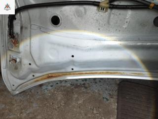 капот Nissan X-Trail T30 [рестайлинг] 2004, 2.2 л., дизель, МКПП, серый, внедорожник 5 дв.