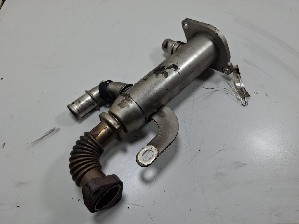 охладитель EGR / Радиатор EGR Peugeot 407 2006, 2.0 л., дизель, АКПП, серый, универсал, 9645689780