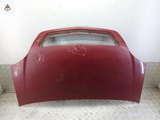 капот Opel Meriva 1 поколение (A) 2004, 1.6 л., бензин, МКПП, красный, минивэн