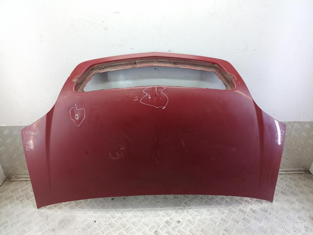 капот Opel Meriva A 2004, 1.6 л., бензин, МКПП, красный, минивэн