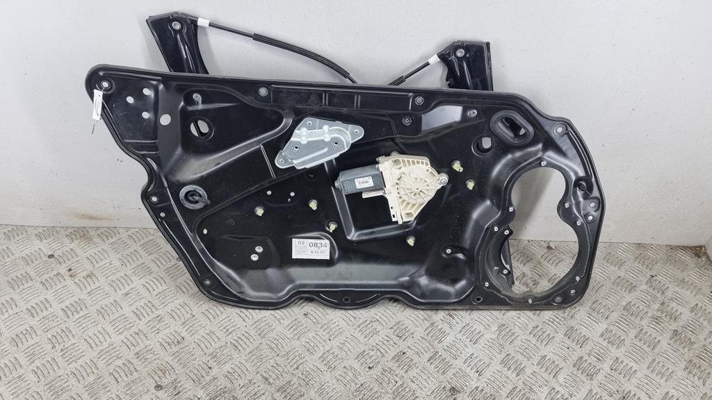 стеклоподъемник электрический передний левый Volkswagen Passat B6 2007, 1.6 л., бензин, МКПП, чёрный, универсал - фото №1