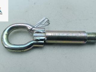 крюк буксировочный Skoda Fabia 2 поколение (5J) 2008, 1.2 л., бензин, МКПП, серый, хетчбэк 5 дв., 6K0803615C