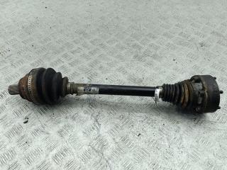 полуось передняя левая (приводной вал, ШРУС) Volkswagen Passat B6 2007, 1.6 л., бензин, МКПП, чёрный, универсал