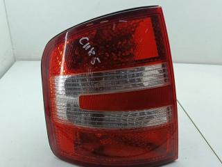 фонарь задний левый Skoda Fabia 1 поколение (6Y) [рестайлинг] 2006, 1.2 л., бензин, МКПП, чёрный, универсал, 6Y9945095E
