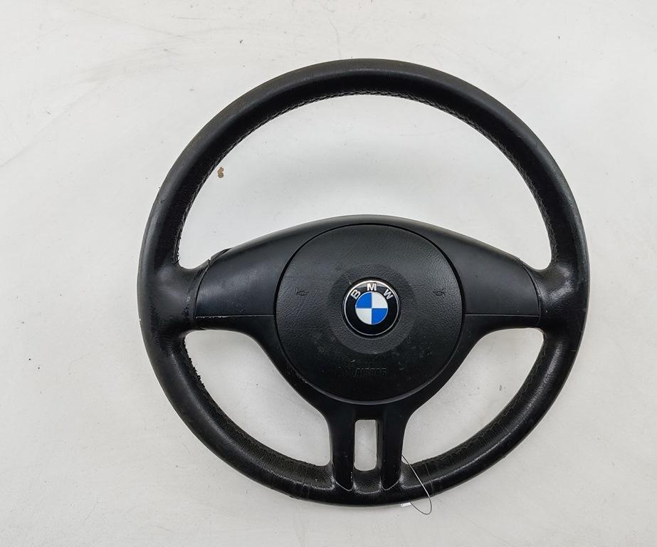руль BMW 3 E46 2004, 2.0 л., бензин, АКПП, чёрный, седан