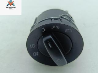 переключатель света Volkswagen Touran 1 поколение 2005, 2.0 л., бензин, МКПП, серый, минивэн