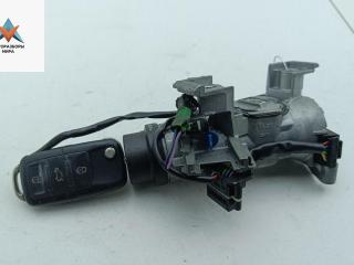 замок зажигания Volkswagen Touran 1 поколение 2003, 1.6 л., бензин, МКПП, синий, минивэн, 1K0905851