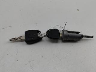 личинка дверного замка Opel Zafira 1 поколение (A) 2002, 2.2 л., бензин, АКПП, серый, минивэн