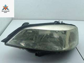 фара левая Opel Astra G 2002, 1.6 л., бензин, МКПП, синий, универсал, 90520877