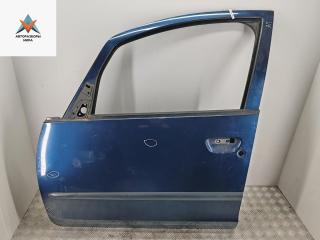 дверь сдвижная Mitsubishi Colt 6 поколение (Z20/Z30) 2005, синий, хетчбэк 5 дв.