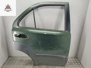 дверь сдвижная Kia Sorento 1 поколение 2003, зелёный, внедорожник 5 дв.