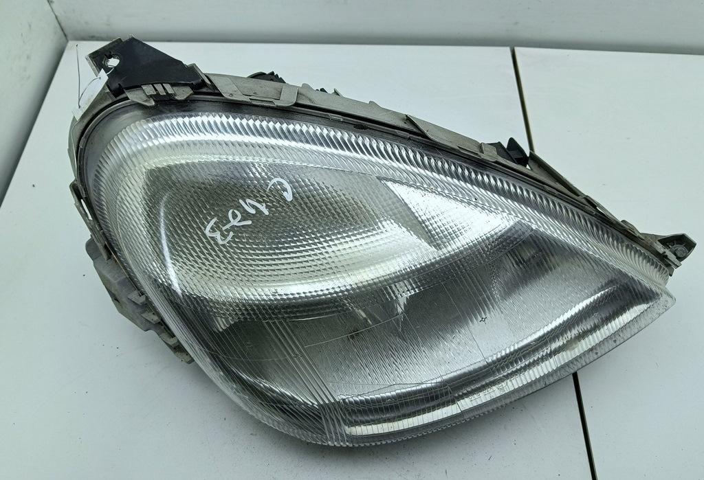 фара правая Mercedes-Benz A W168 1999, 1.6 л., бензин, МКПП, чёрный, хетчбэк 5 дв., 1688200261