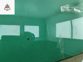 стекло двери задней правой Volkswagen Passat B5 [рестайлинг] 2003, 1.9 л., дизель, МКПП, чёрный, универсал, 43R009628