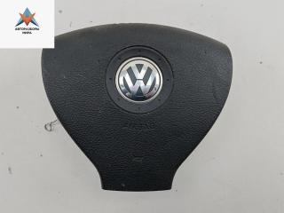 подушка безопасности водителя Volkswagen Passat B6 2007, 1.6 л., бензин, МКПП, чёрный, универсал, 1K0880201BJ