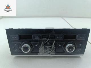 блок управления печки / климат-контроля Audi Q7 4L 2006, 4.2 л., бензин, АКПП, серый, внедорожник 5 дв., 4L0820043F