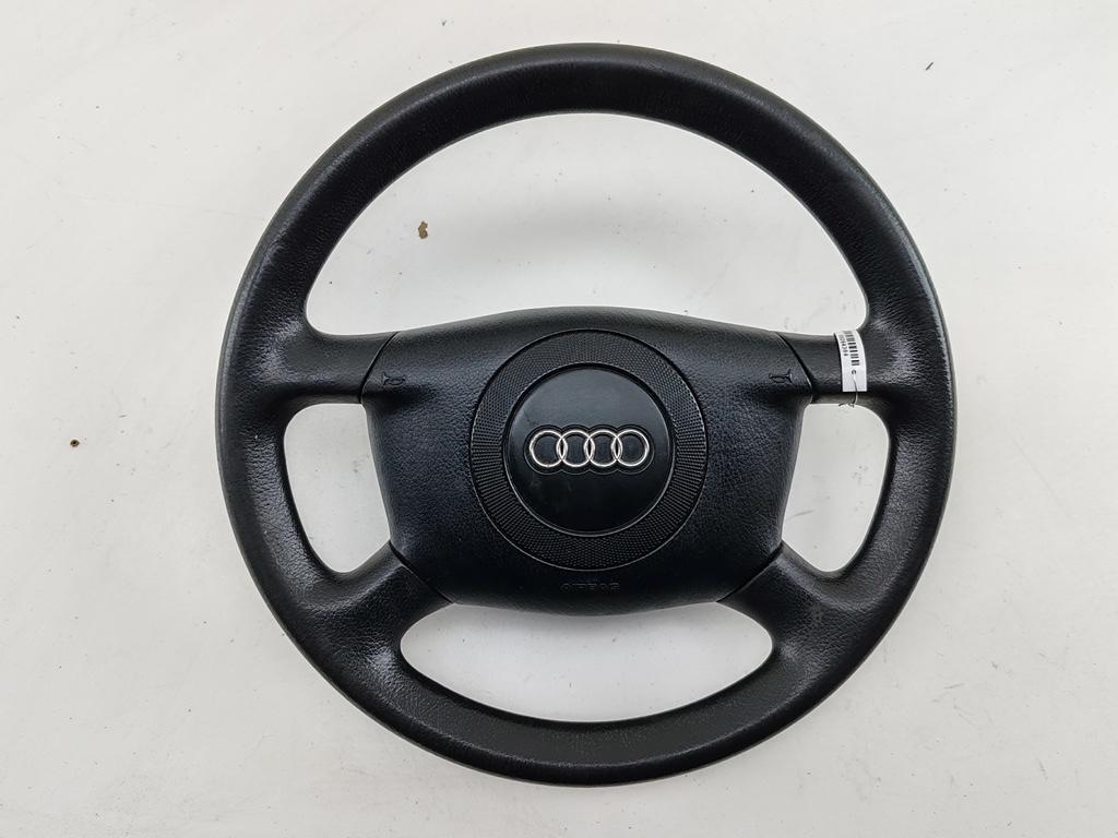 руль Audi A6 C5 1999, 2.8 л., бензин, МКПП, белый, универсал, 4B0419091AR