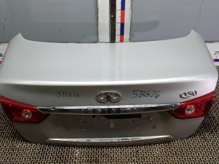 крышка багажника Infiniti Q50 1 поколение 2015, 2.2 л., дизель, МКПП, седан, KAMERA, ZADNEGO, VIDA