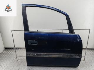 дверь сдвижная Opel Zafira 1 поколение (A) 2000, синий, минивэн