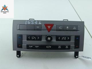 блок управления печки / климат-контроля Citroen C5 1 поколение [рестайлинг] 2005, 2.0 л., бензин, МКПП, серый, хетчбэк 5 дв., 96573326