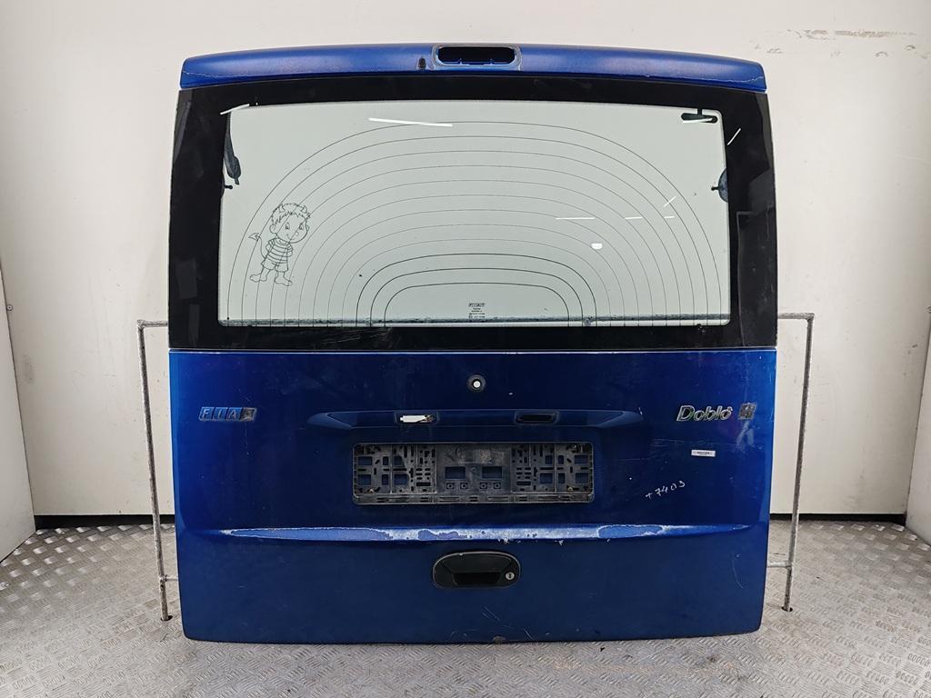 крышка багажника Fiat Doblo 1 поколение 2001, синий, фургон - фото №1