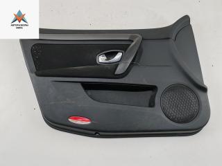 обшивка двери передняя левая Renault Laguna 3 поколение 2008, 2.0 л., бензин, МКПП, чёрный, универсал, 809010416