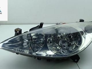 фара левая Peugeot 307 1 поколение 2001, 1.6 л., бензин, МКПП, синий, хетчбэк 5 дв., 9634369580