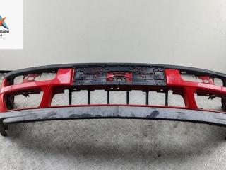 бампер передний Volkswagen Golf 3 поколение 1995, M, бензин, красный, хетчбэк 3 дв., 1H6807217D