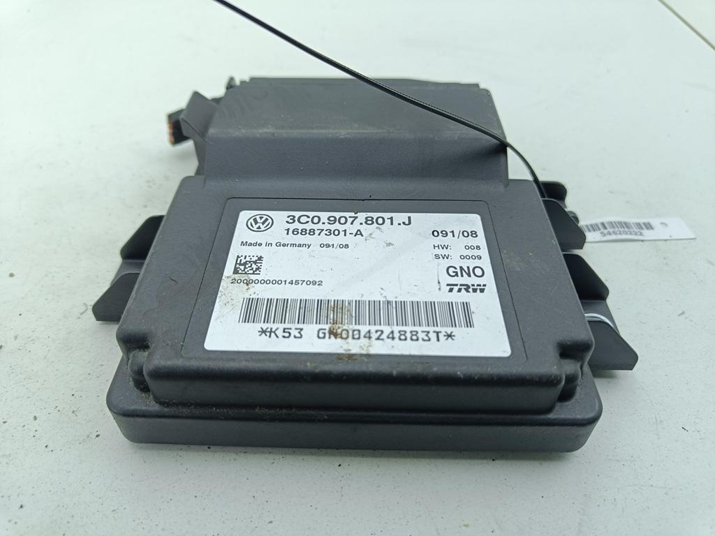 блок управления ручником Volkswagen Passat B6 2008, 2.0 л., дизель, МКПП, чёрный, универсал, 3C0907801J