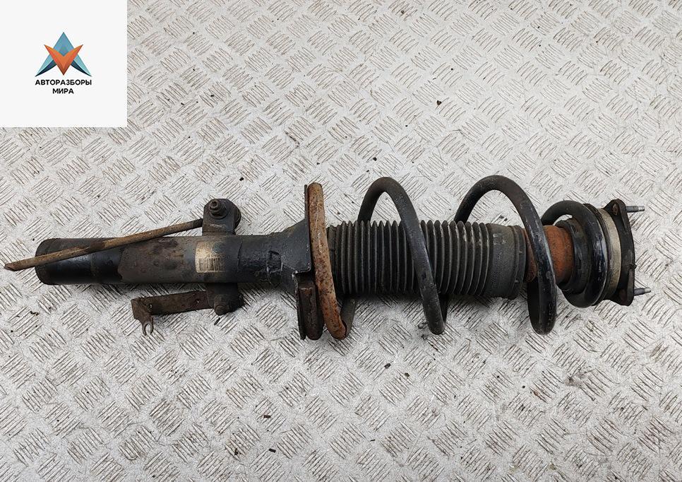 стойка передняя Ford Transit 7 поколение 2008, 2.4 л., дизель, МКПП, белый, микроавтобус - фото №1