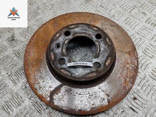 диск тормозной передний Volkswagen Golf 3 поколение 1997, 1.8 л., бензин, АКПП, зелёный, хетчбэк 5 дв., 256MM