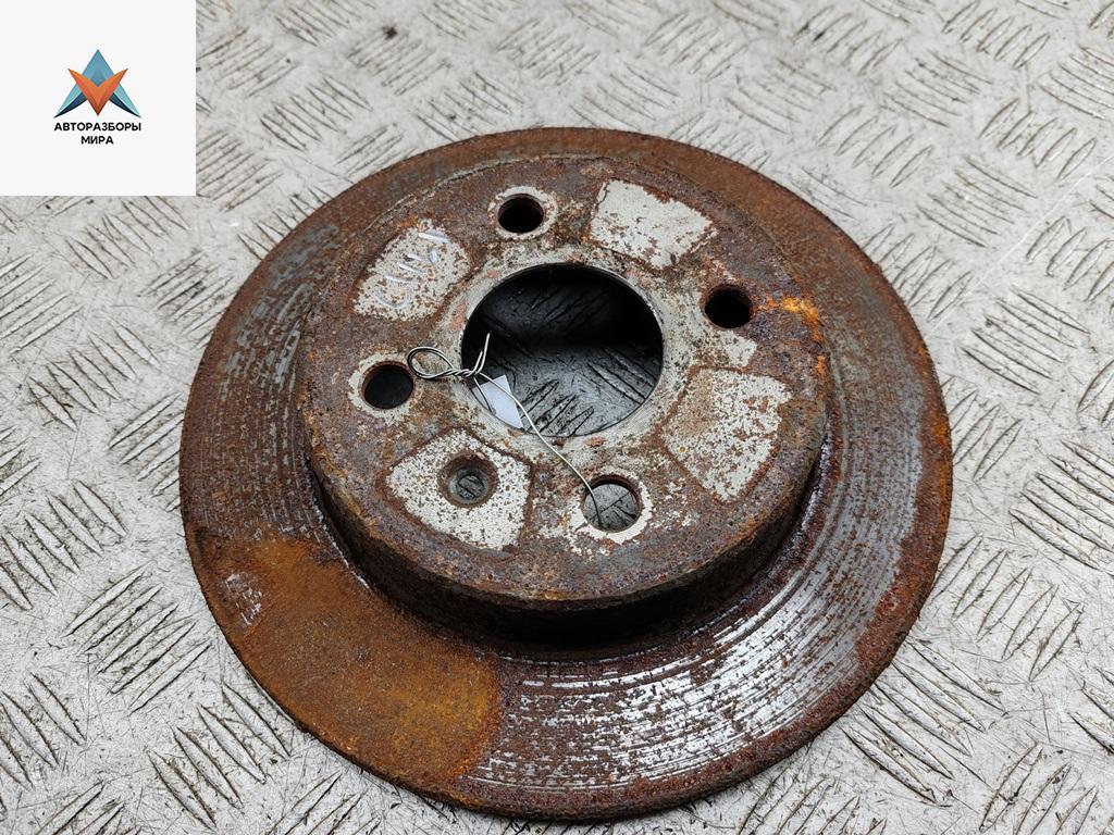 диск тормозной задний Opel Astra G 2002, 1.6 л., бензин, МКПП, синий, универсал - фото №1