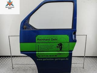 дверь сдвижная Volkswagen Transporter T4 1999, синий, микроавтобус