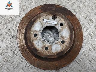 диск тормозной задний Nissan X-Trail T30 [рестайлинг] 2004, 2.2 л., дизель, МКПП, серый, внедорожник 5 дв.