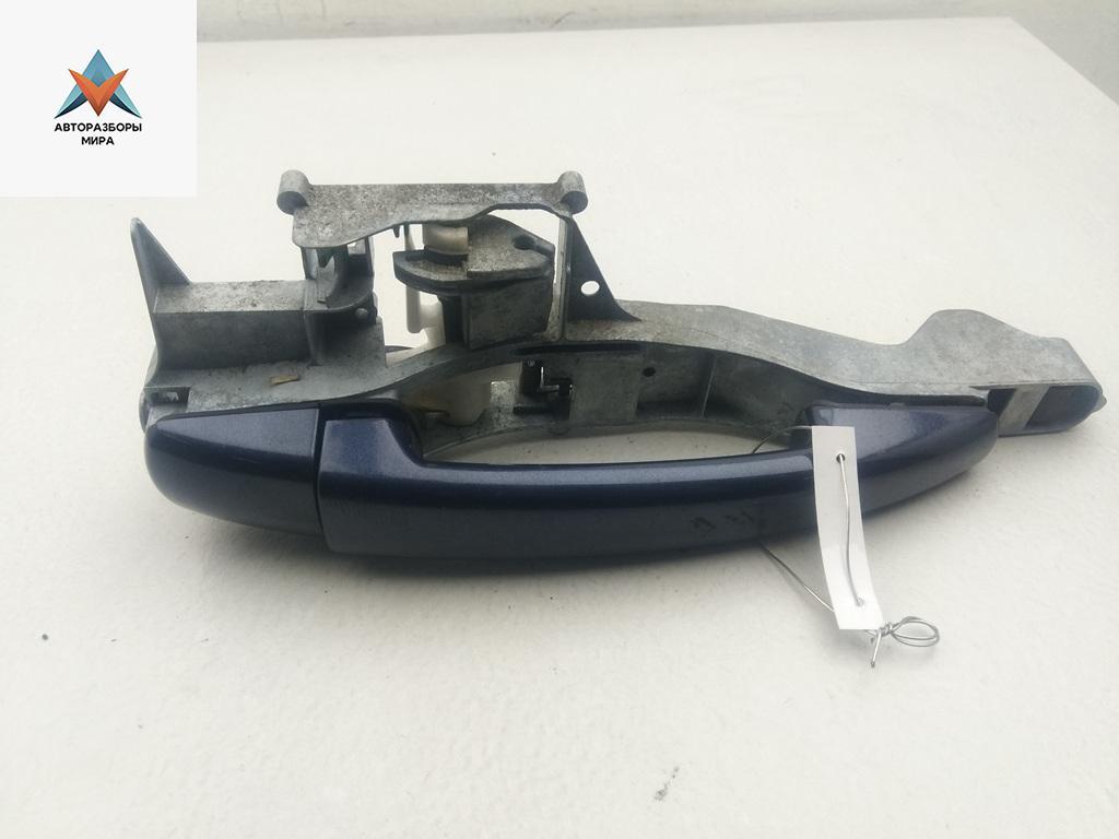 ручка наружная задняя правая Peugeot 308 T7 2008, 1.6 л., бензин, МКПП, синий, хетчбэк 5 дв., 9680168580 - фото №1