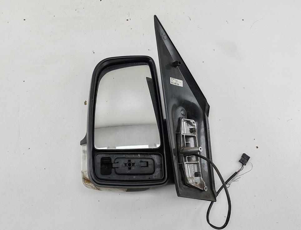 зеркало левое Volkswagen Crafter 2006, 2.5 л., дизель, МКПП, белый, микроавтобус, 2E1857501, 515891110104, 205890210