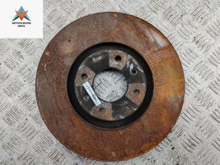 диск тормозной передний Peugeot 307 1 поколение 2004, 2.0 л., дизель, МКПП, серый, универсал