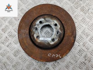 диск тормозной передний Renault Scenic 2 поколение 2004, 1.6 л., бензин, АКПП, синий, минивэн