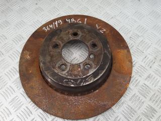 диск тормозной задний Land Rover Range Rover 4 поколение 2012, 4.4 л., дизель, АКПП, внедорожник 5 дв.